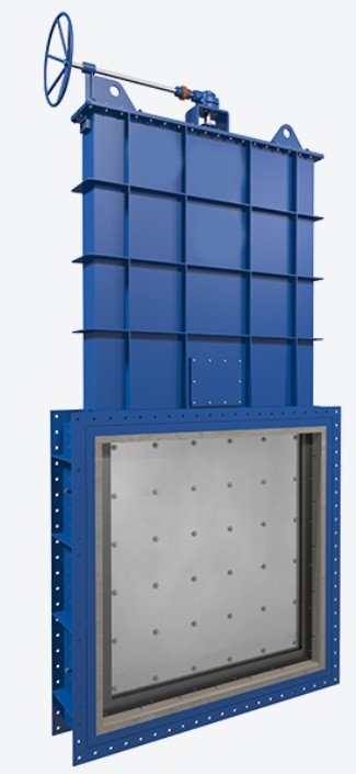 Square Guillotine Duct Damper